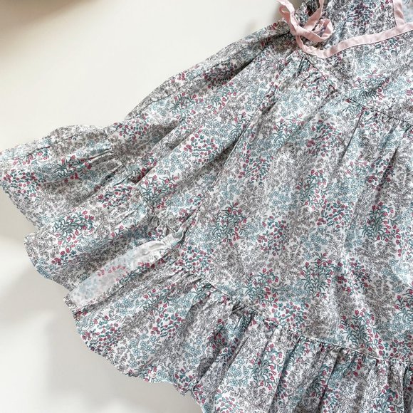 Tea Collection Floral Wrap Dress | Size 5 - Picture 3 of 6